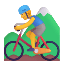 Man Mountain Biking 3d Default icon