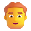 Man-Red-Hair-3d-Default icon