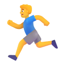 Man Running 3d Default icon