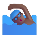 Man Swimming 3d Medium Dark icon