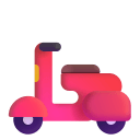 Motor Scooter 3d icon
