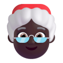 Mrs Claus 3d Dark icon