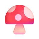 Mushroom 3d icon