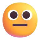 Neutral-Face-3d icon