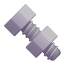 Nut And Bolt 3d icon