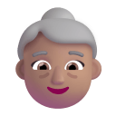 Old-Woman-3d-Medium icon