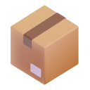 Package 3d icon