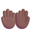 Palms-Up-Together-3d-Medium-Dark icon