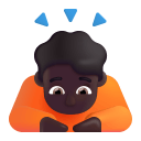 Person-Bowing-3d-Dark icon