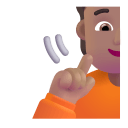 Person Deaf 3d Medium icon