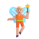 Person Fairy 3d Medium Light icon