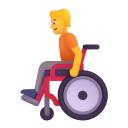 Person In Manual Wheelchair 3d Default icon