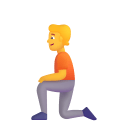 Person Kneeling 3d Default icon