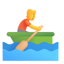 Person Rowing Boat 3d Default icon