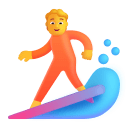 Person Surfing 3d Default icon