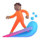 Person Surfing 3d Medium icon