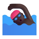 Person-Swimming-3d-Dark icon