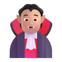 Person Vampire 3d Medium Light icon