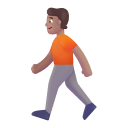 Person Walking 3d Medium icon