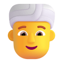 Person Wearing Turban 3d Default icon