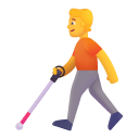 Person With White Cane 3d Default icon