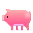 Pig-3d icon