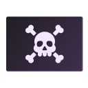 Pirate-Flag-3d icon