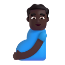 Pregnant Man 3d Dark icon