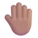 Raised Back Of Hand 3d Medium icon