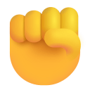 Raised-Fist-3d-Default icon