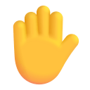 Raised-Hand-3d-Default icon