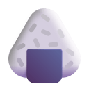 Rice Ball 3d icon