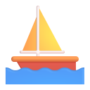 Sailboat 3d icon