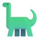 Sauropod 3d icon