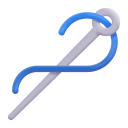Sewing Needle 3d icon