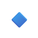 Small-Blue-Diamond-3d icon