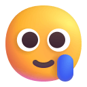 Smiling-Face-With-Tear-3d icon