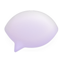 Speech Balloon 3d icon