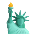 Statue Of Liberty 3d icon