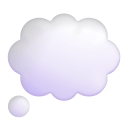 Thought-Balloon-3d icon