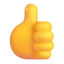 Thumbs Up 3d Default icon