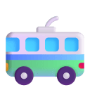 Trolleybus-3d icon