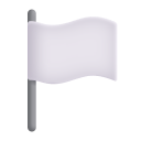 White-Flag-3d icon