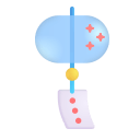 Wind Chime 3d icon