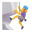 Woman Climbing 3d Default icon