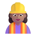 Woman-Construction-Worker-3d-Medium icon