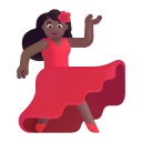 Woman-Dancing-3d-Medium-Dark icon