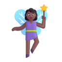 Woman Fairy 3d Medium Dark icon