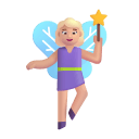 Woman Fairy 3d Medium Light icon