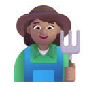 Woman Farmer 3d Medium icon